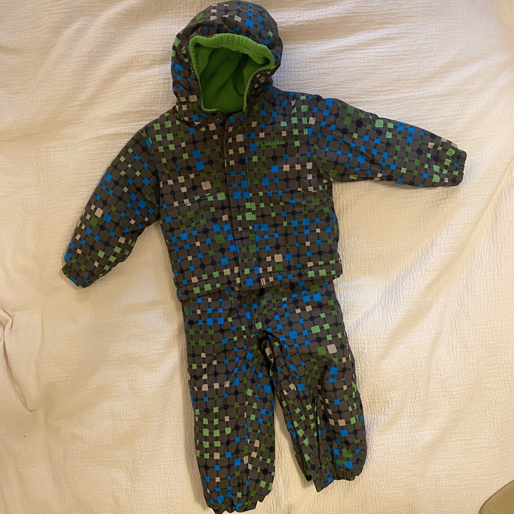 Columbia snow suit